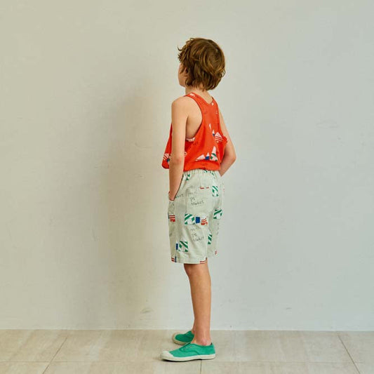 House Printed Shorts - Grey