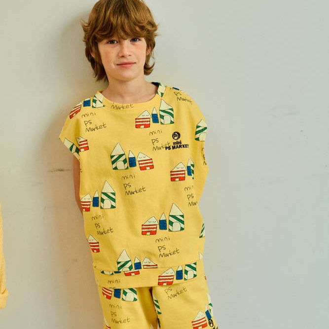 Yellow House Sweatshirt & Socks Set