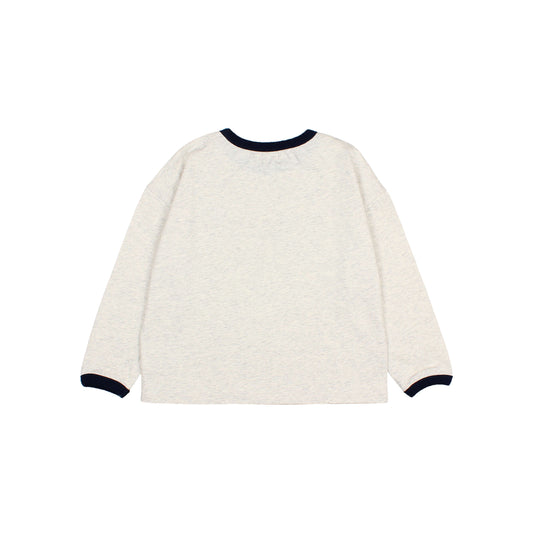 Melange T-shirt Navy