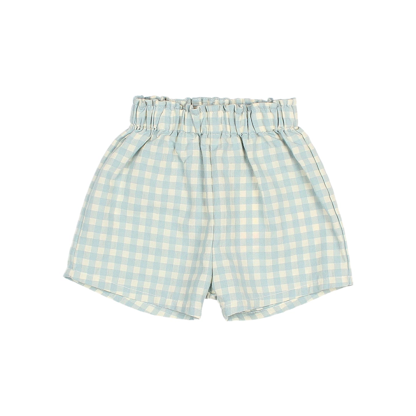 Baby Gingham Boy Set - Aqua
