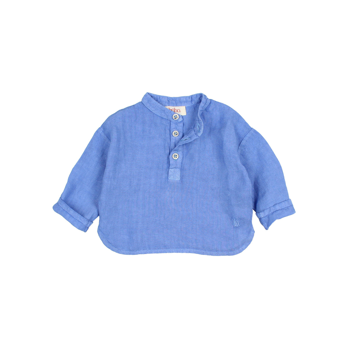 Baby Linen Kurta and Shorts Set