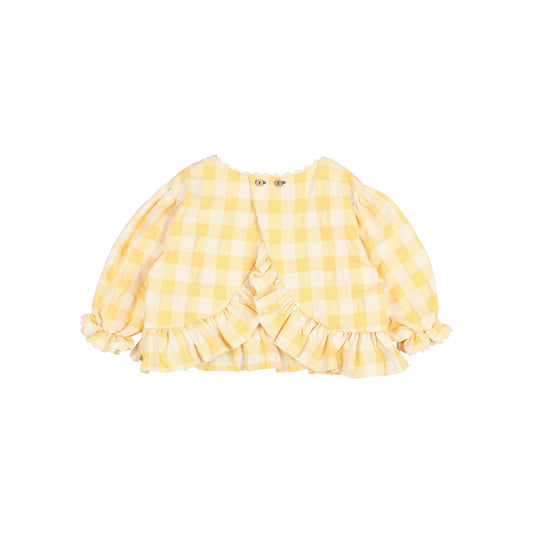 Gingham Blouse - Sun