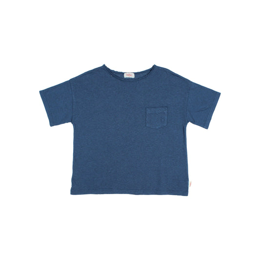 Linen T-Shirt and Stripe Shorts Set
