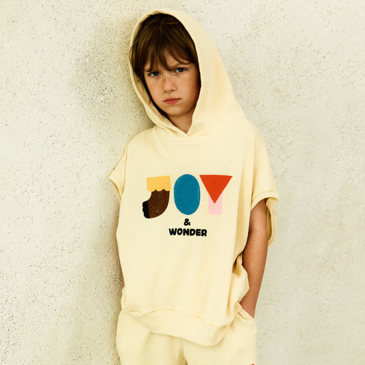 Hoodie Sweatshirt &  Shorts Set - Joy