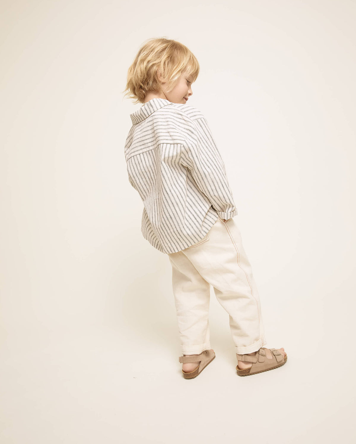 Linen Stripes Jacket