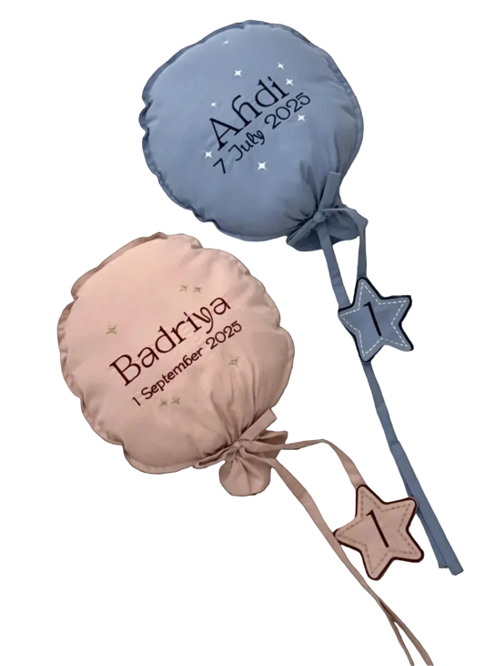 Personalized Baby Balloon Milestone