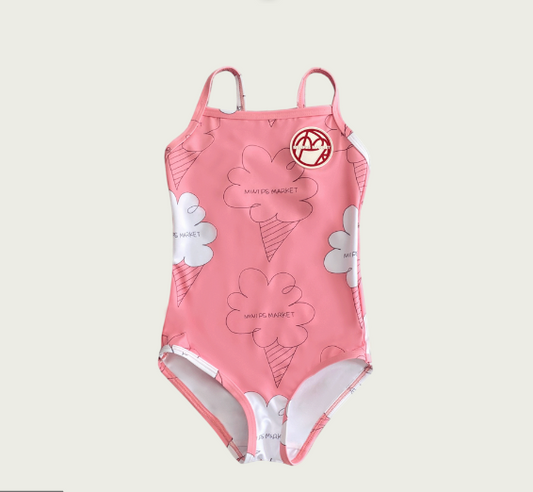 One-Piece Swimwear - Pink