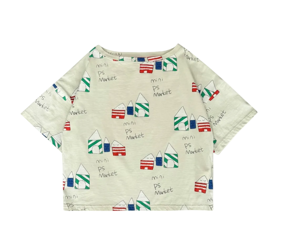 House Printed T-shirt - Grey