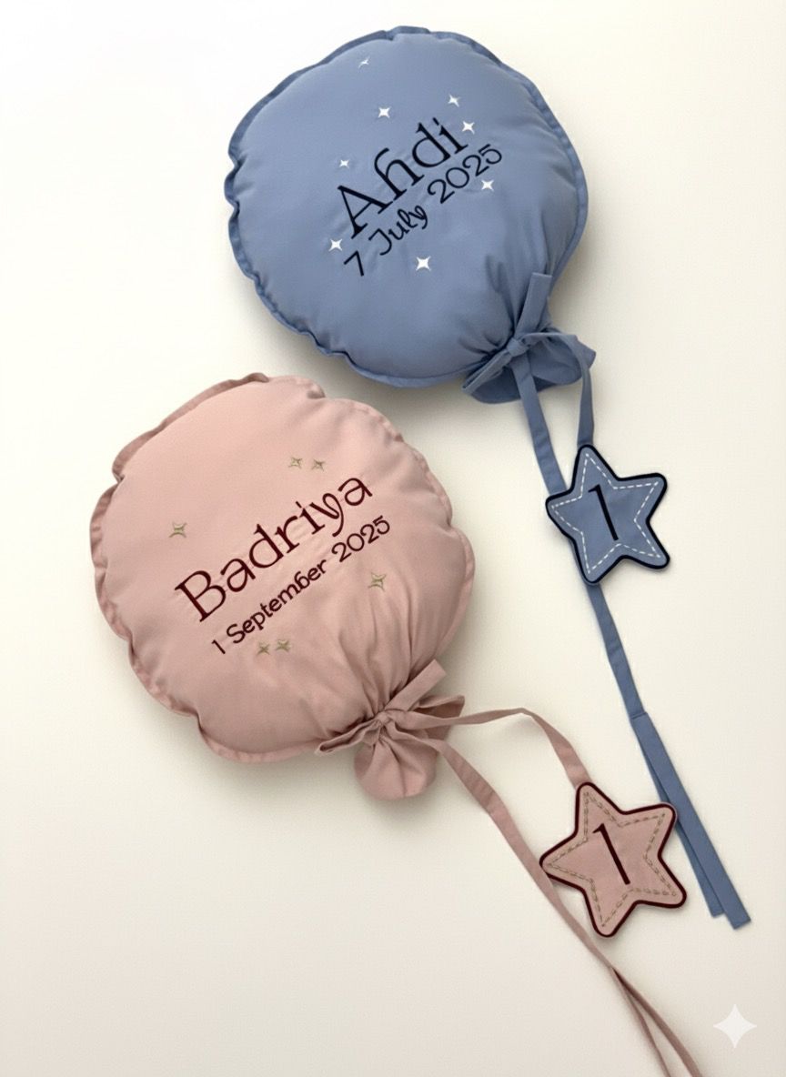 Personalized Baby Balloon Milestone