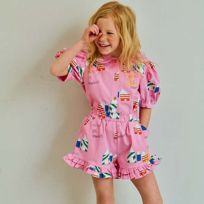 House Printed Short - Pink