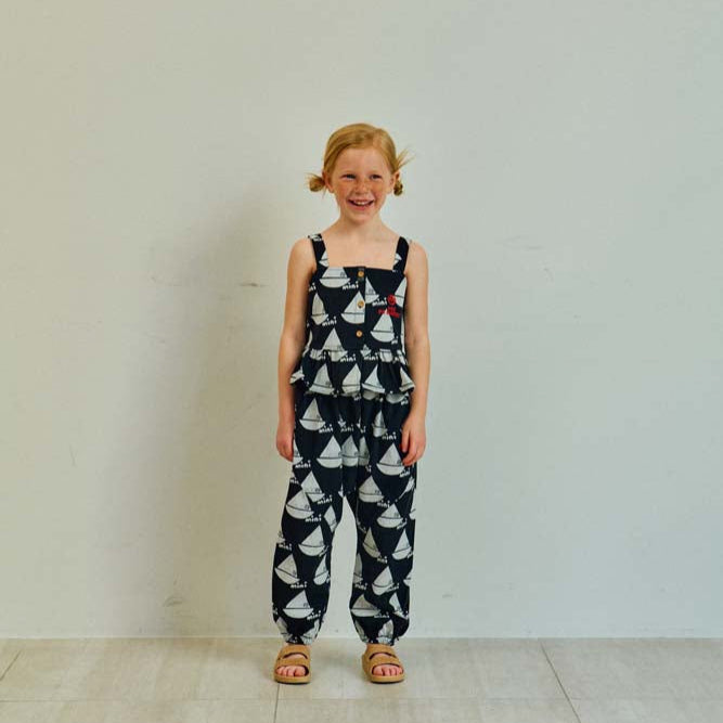Boat Printed Girls Trouser