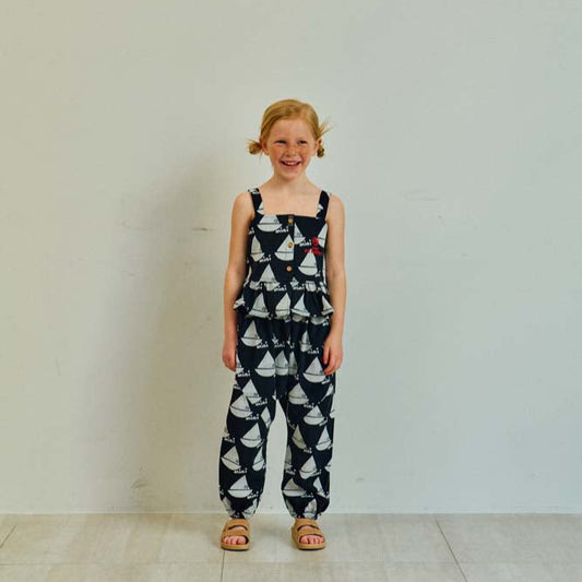 Boat Printed Girls Trouser