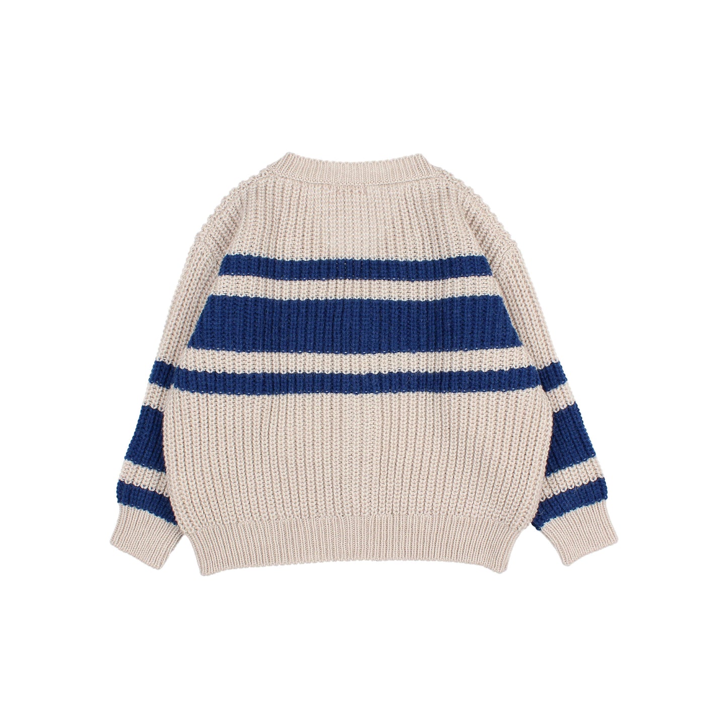 Stripes Cardigan Marine