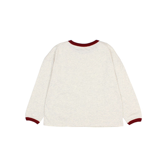 Melange T-shirt Pomegranate