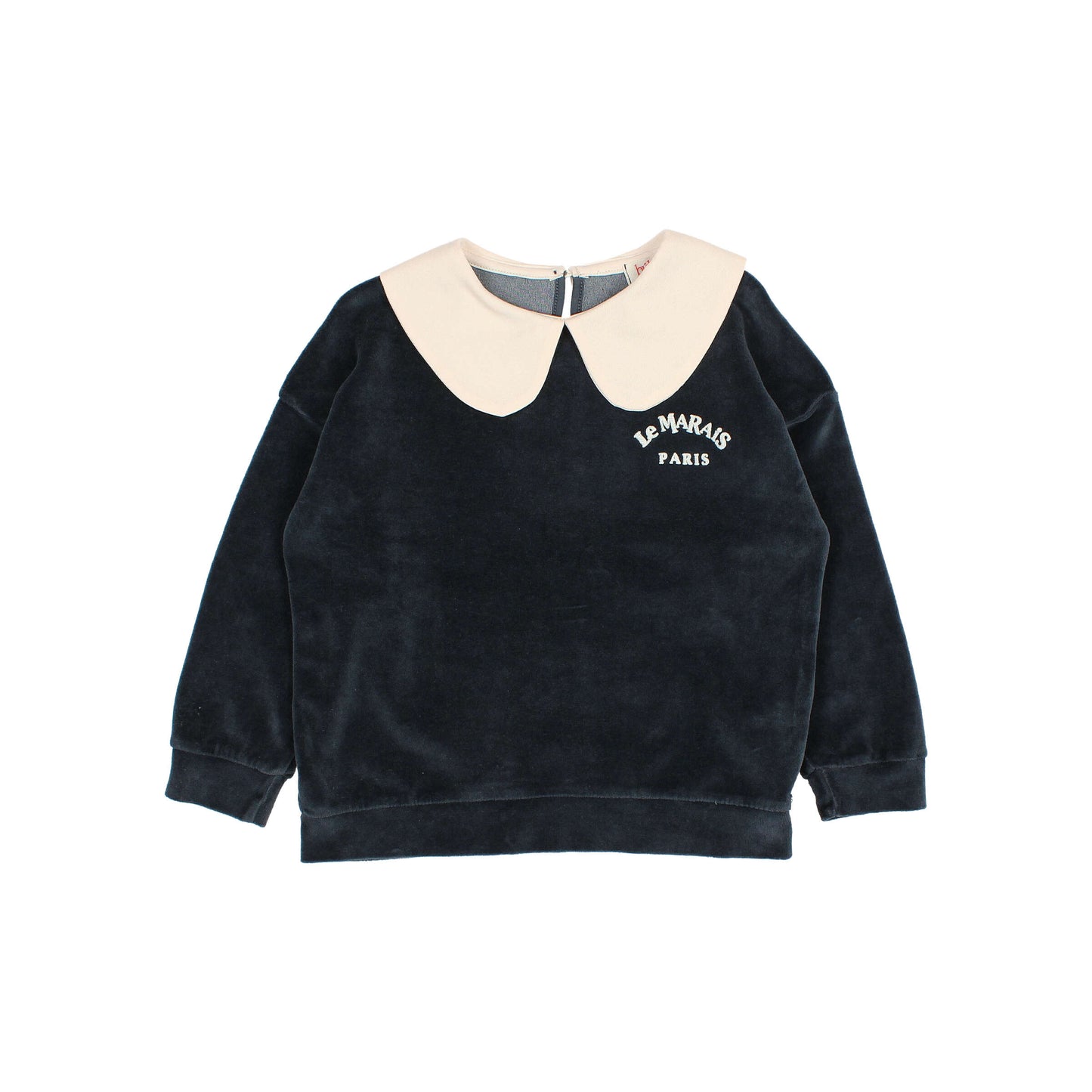 Velvet Sweatshirt & Pants Set - Whale