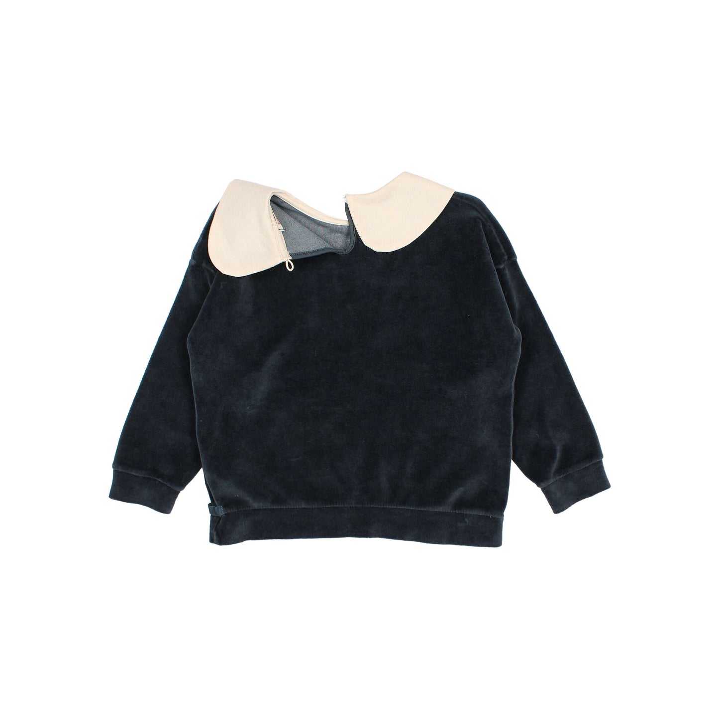 Velvet Sweatshirt & Pants Set - Whale