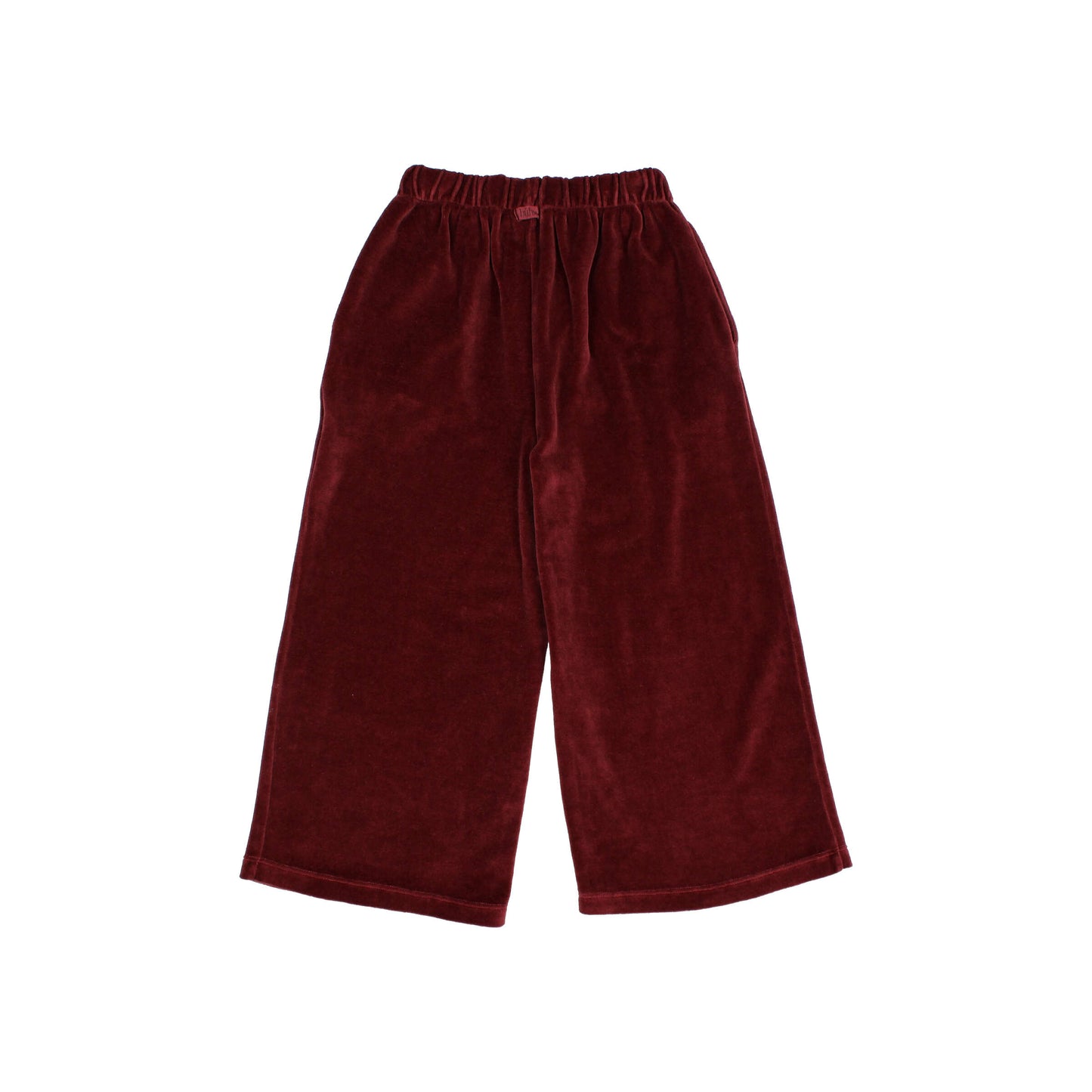 Velvet Sweatshirt & Pants Set - Pomegranate