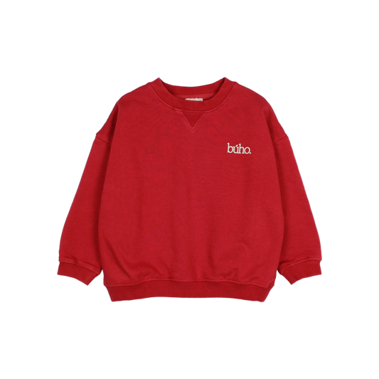 Fleece Sweatshirt - Cherry