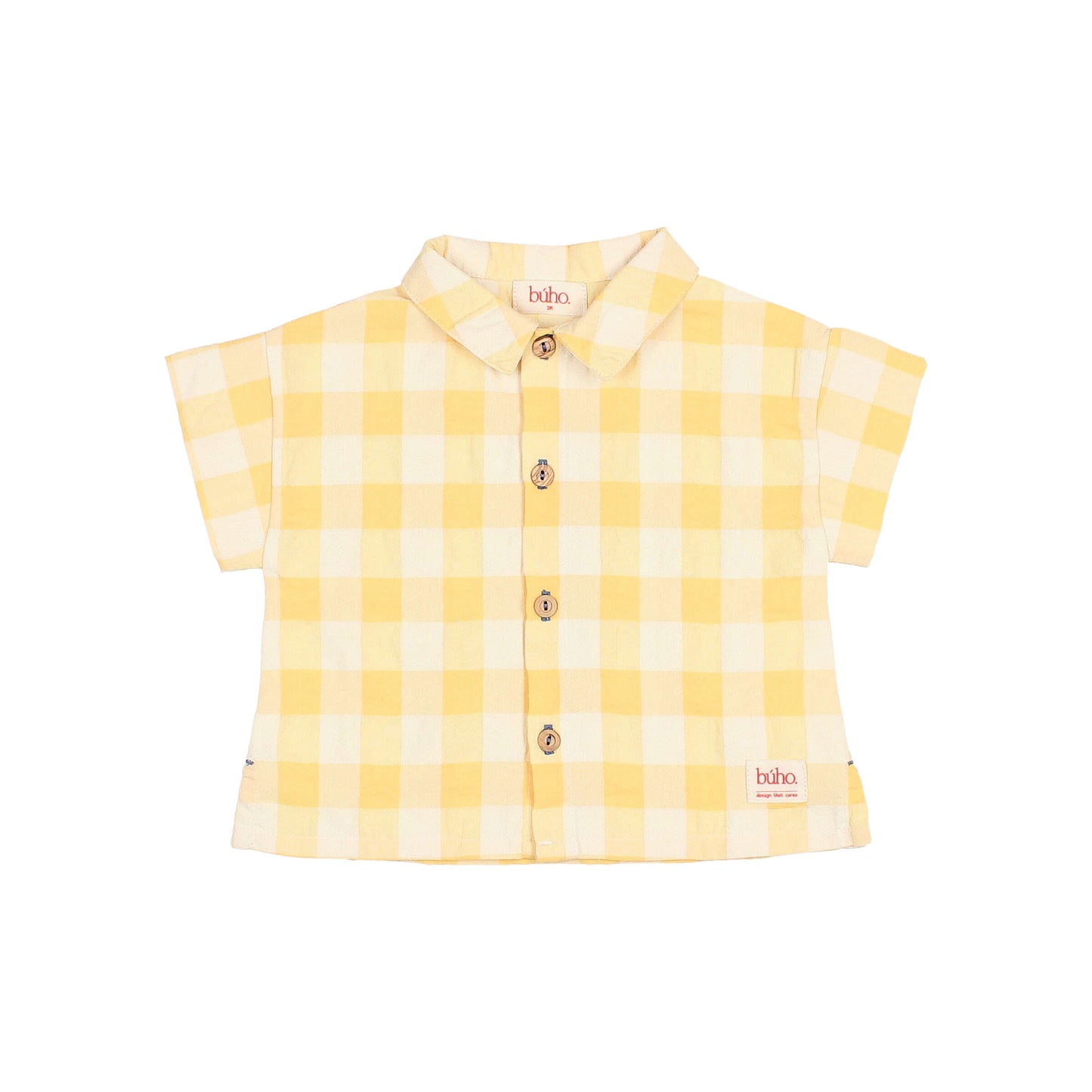 Baby Gingham Boy Set - Sun