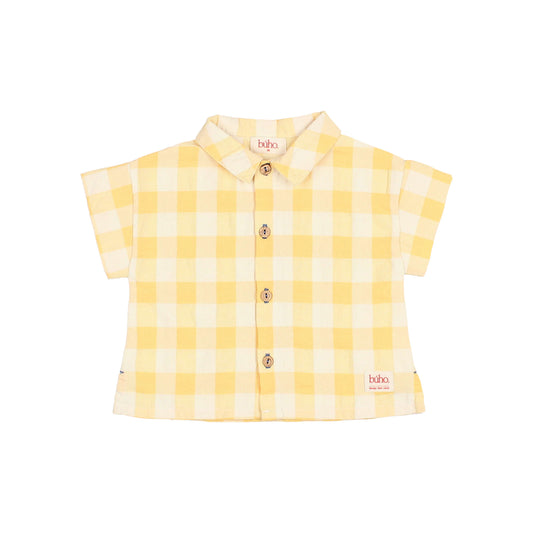 Baby Gingham Boy Set - Sun