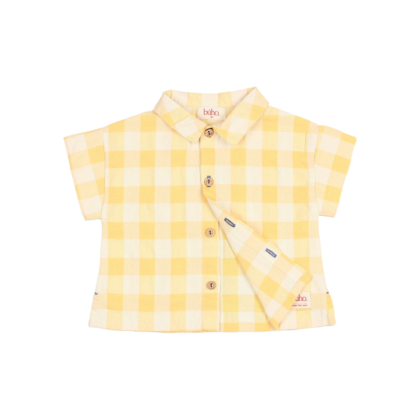 Baby Gingham Boy Set - Sun