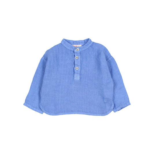 Baby Linen Kurta and Shorts Set