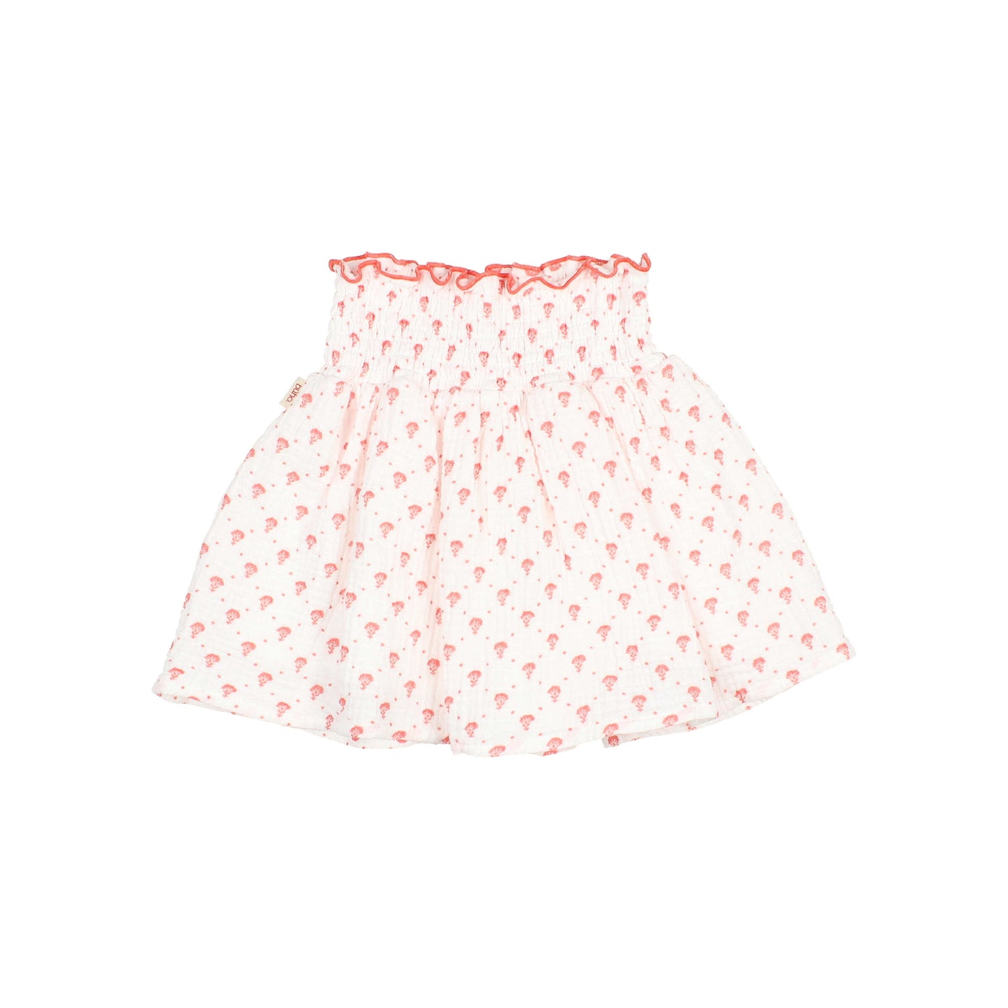 RIB Collar T-Shirt and Skirt Set