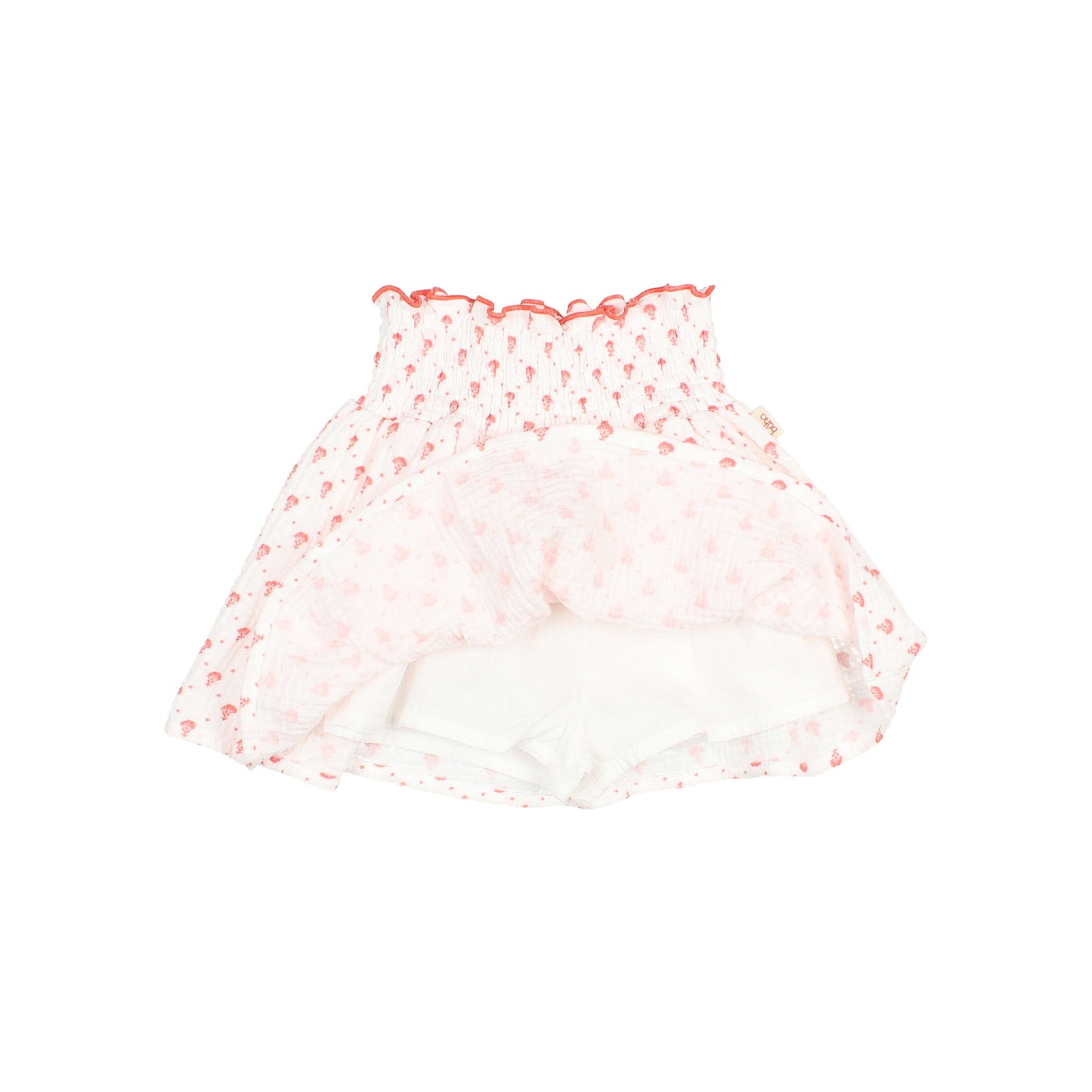 RIB Collar T-Shirt and Skirt Set