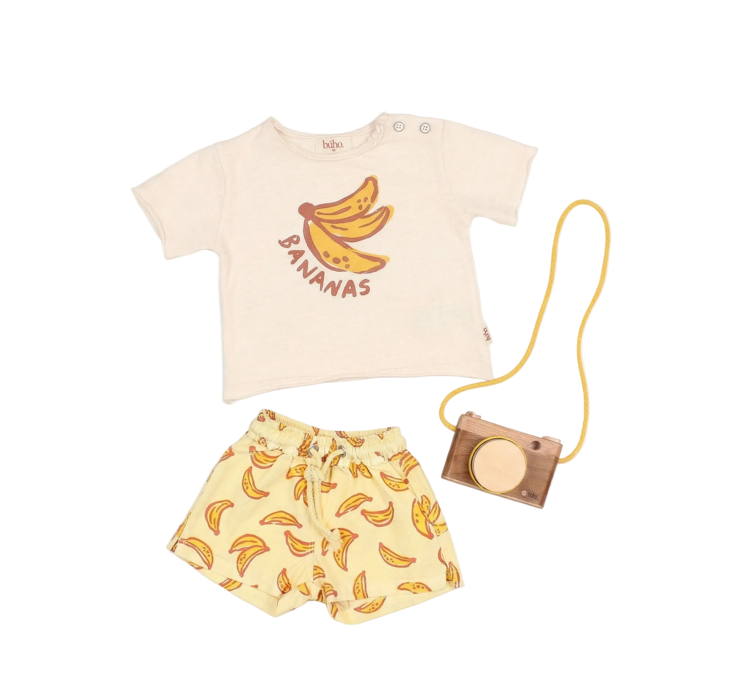 Baby Banana T-Shirt and Swimsuit Set