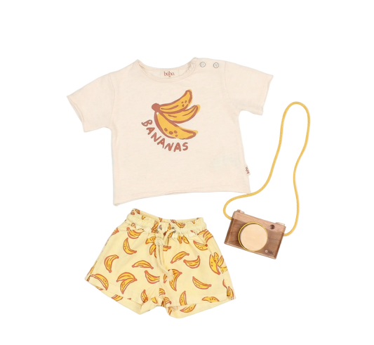 Baby Banana T-Shirt and Swimsuit Set