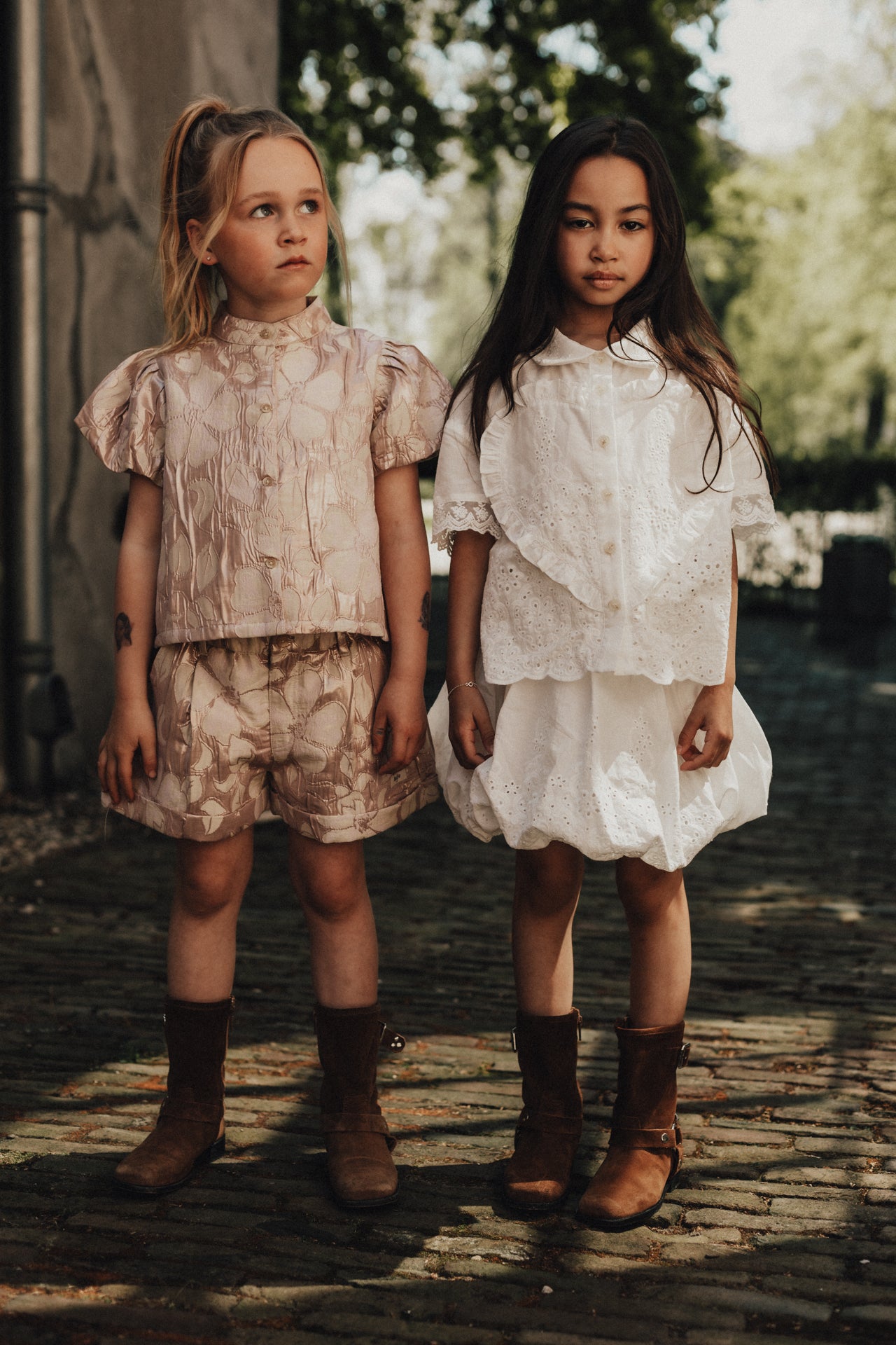 Louni Shirt and Skirt Set