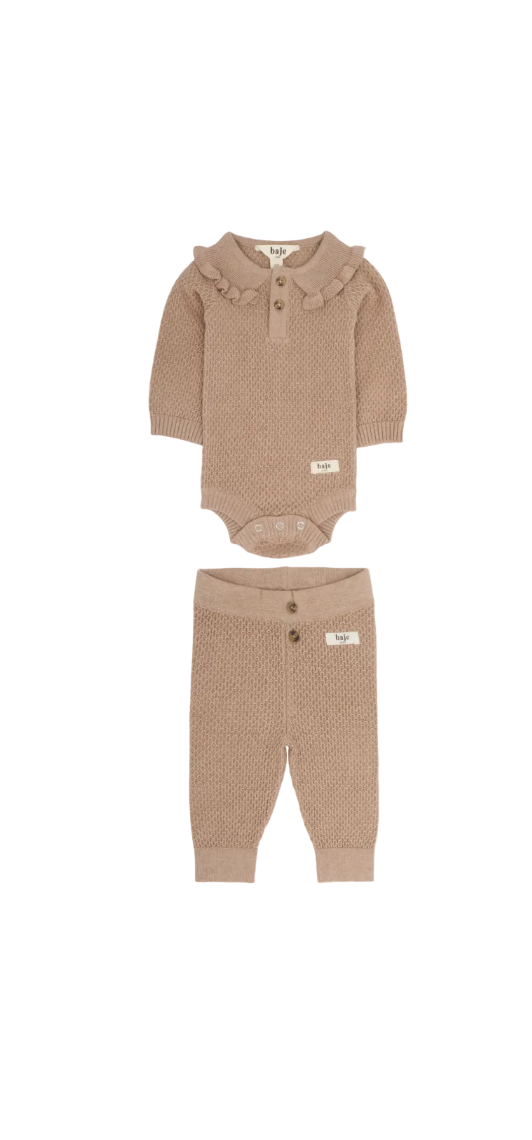 Bowie Bodysuit Set Taupe