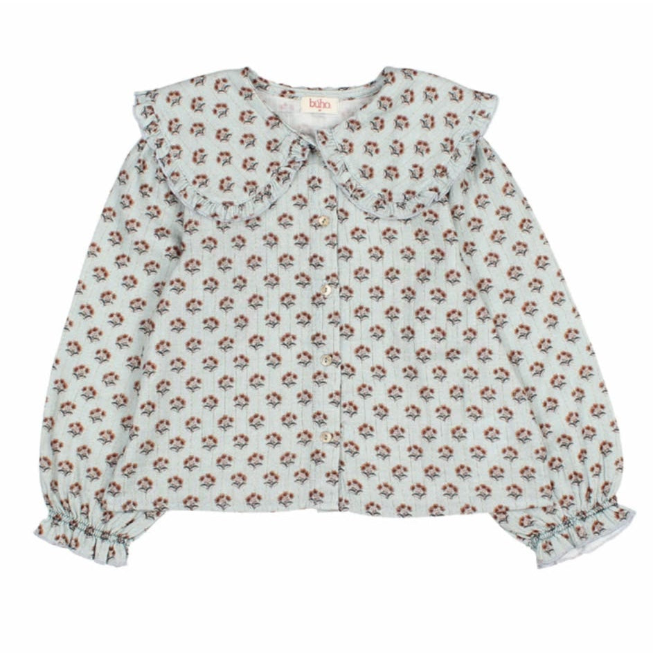 Chic Blouse & Velvet Skirt Set – Whale