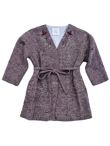 Cristina Coat - Maroon