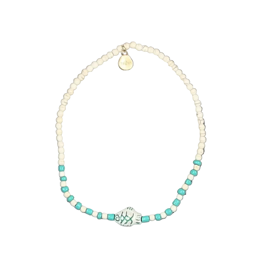 Necklace Fish Mint