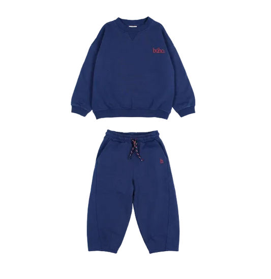 Fleece Sweatshirt & Pant - Marine