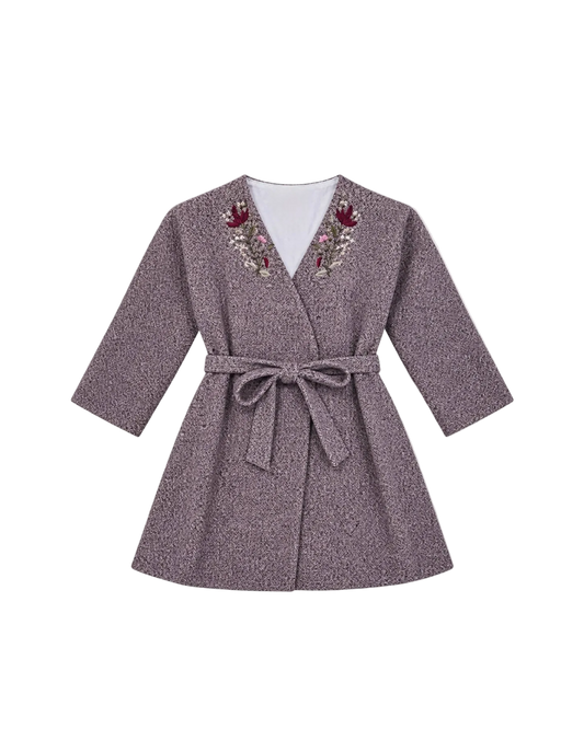 Cristina Coat - Maroon