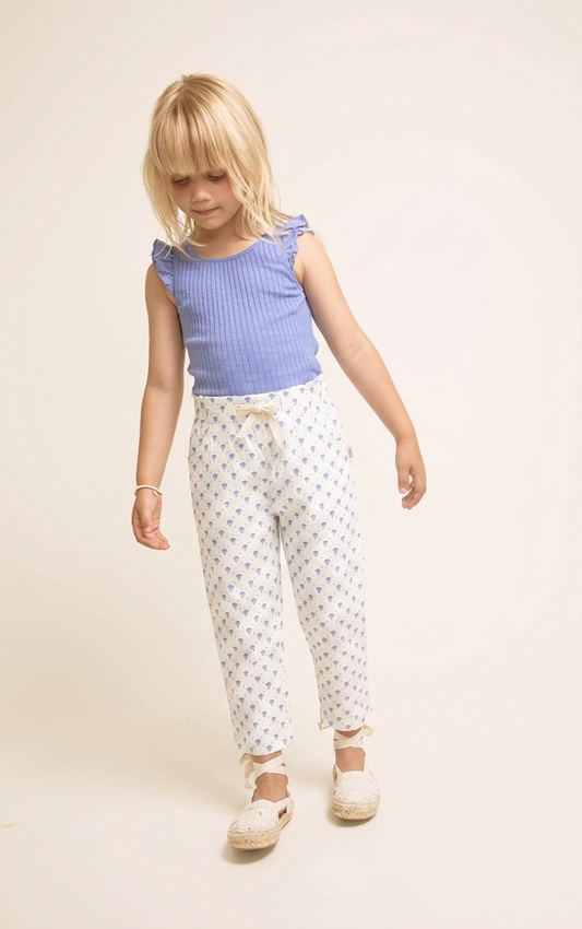 Ruffle T-Shirt and Pant Set