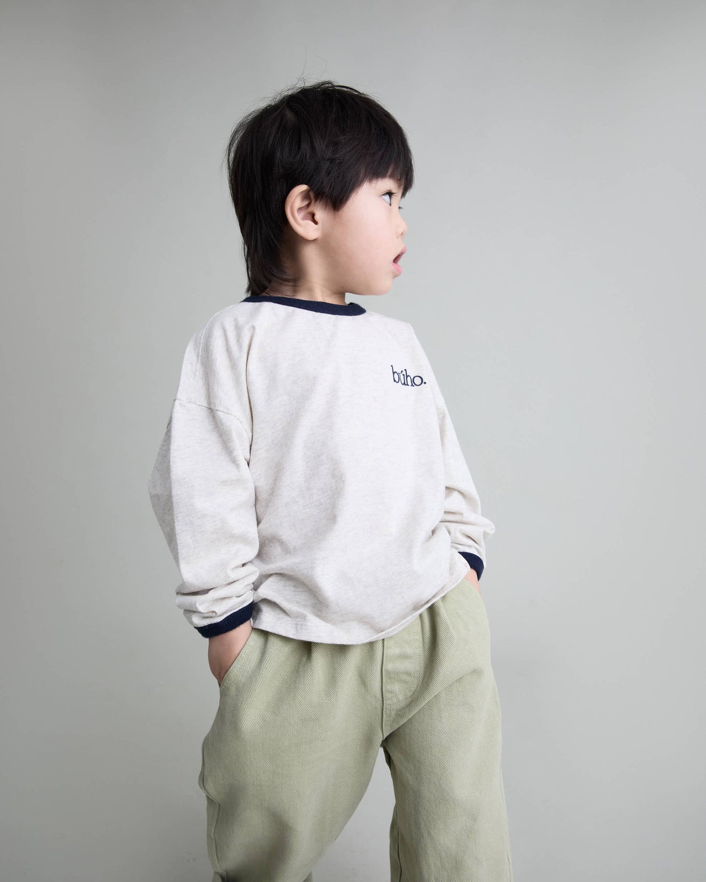 Melange T-shirt Navy