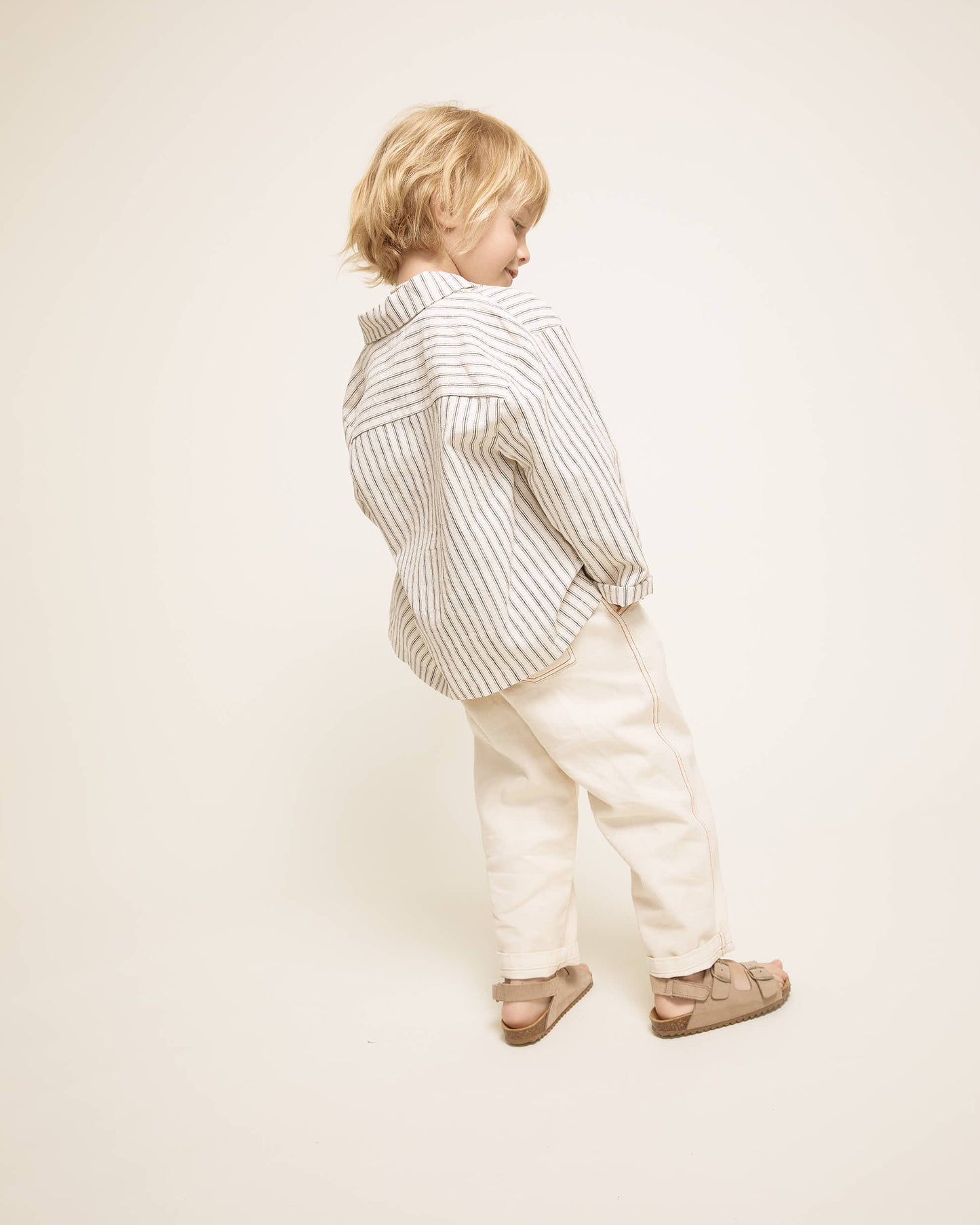 Linen Stripes Jacket
