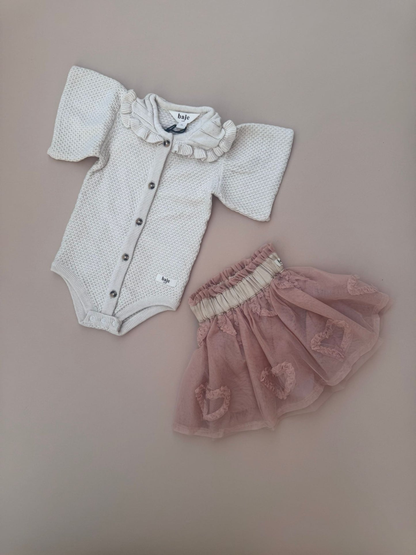 Lousy Romper and Skirt Set
