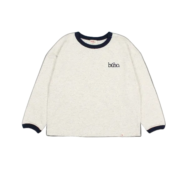 Melange T-shirt Navy