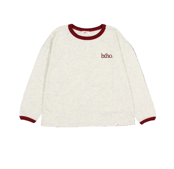 Melange T-shirt Pomegranate
