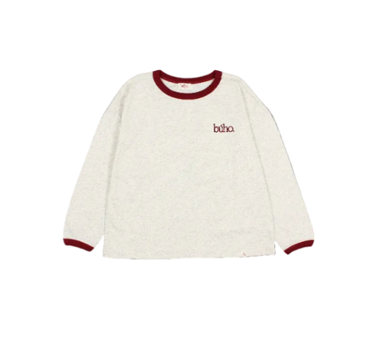 Melange T-shirt Pomegranate