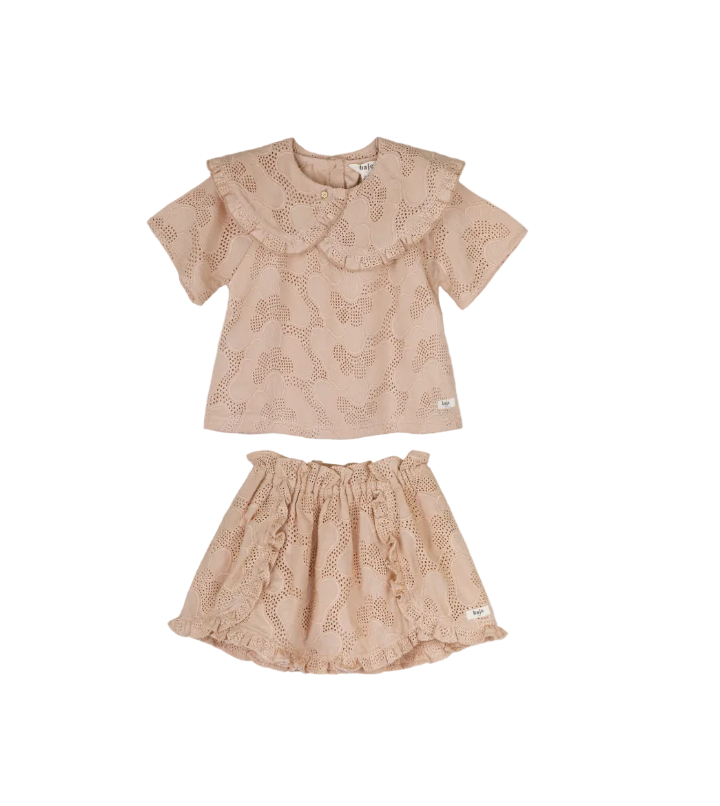 Noja Top and Skirt Set
