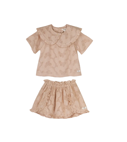 Noja Top and Skirt Set