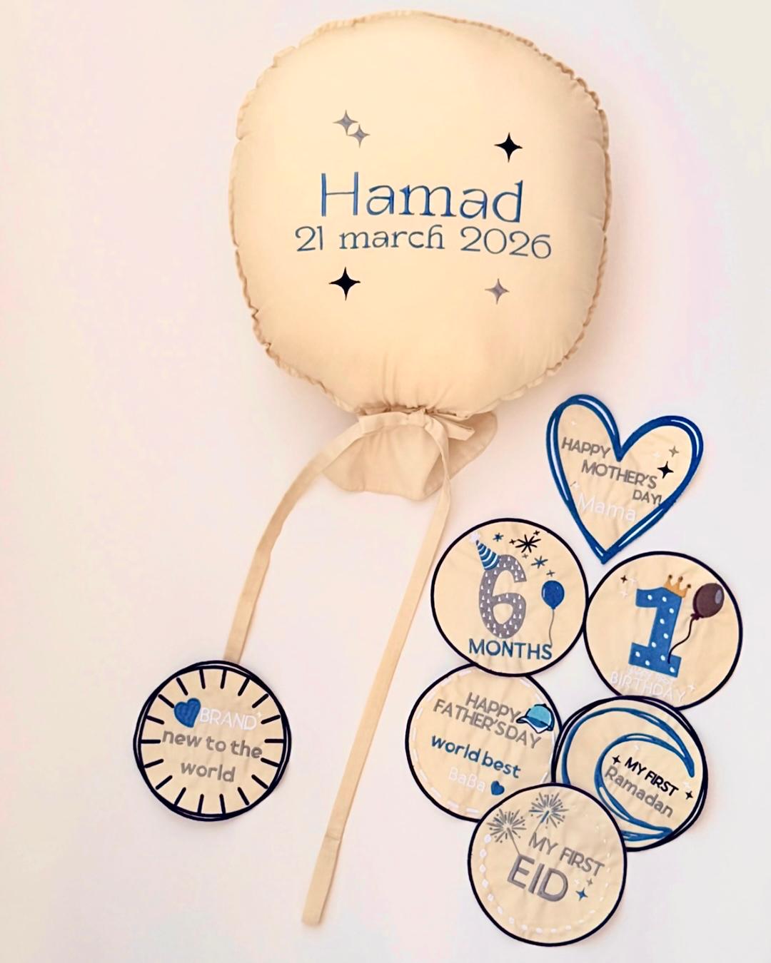 Personalized Occasion Balloon Set