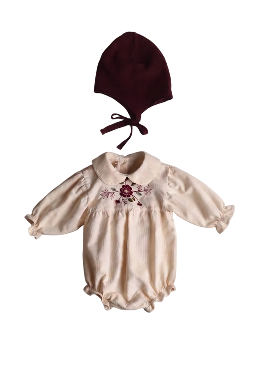 Isotta Romper with hat