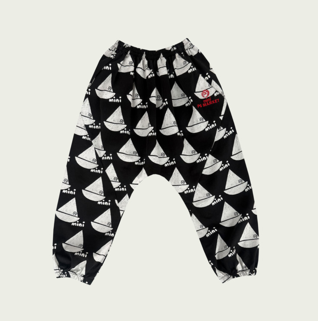 Boat Printed Girls Trouser