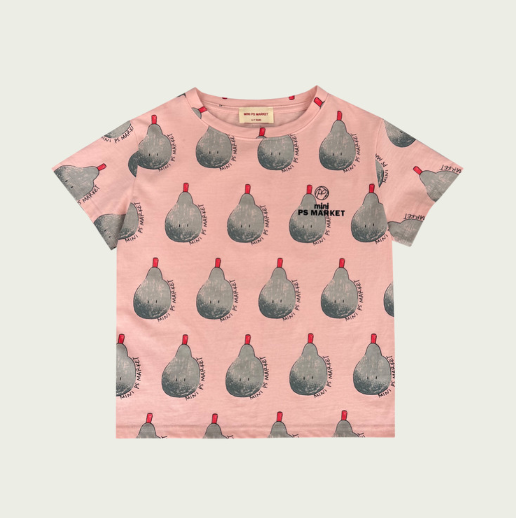Fruit Printed Oversized T-shirt